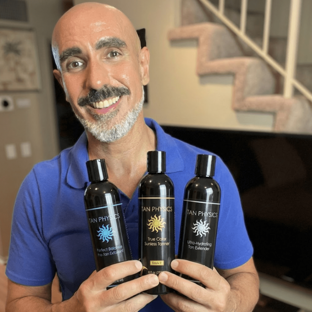 Self-tanning result from a customer in Tucson, Arizona