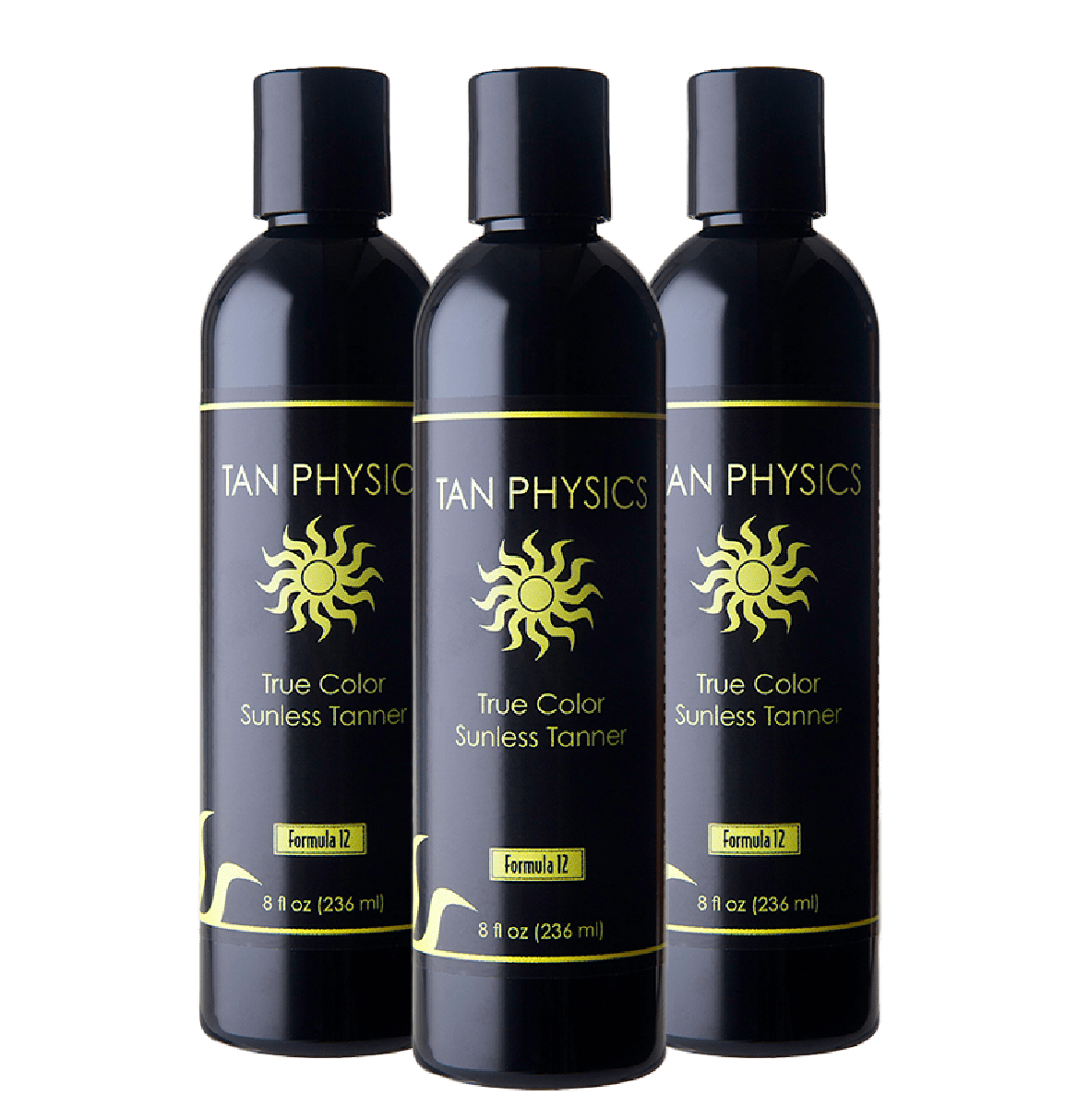3 Bottles of Tan Physics True Color