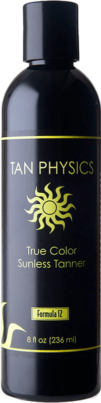 Tan Physics True Color bottle